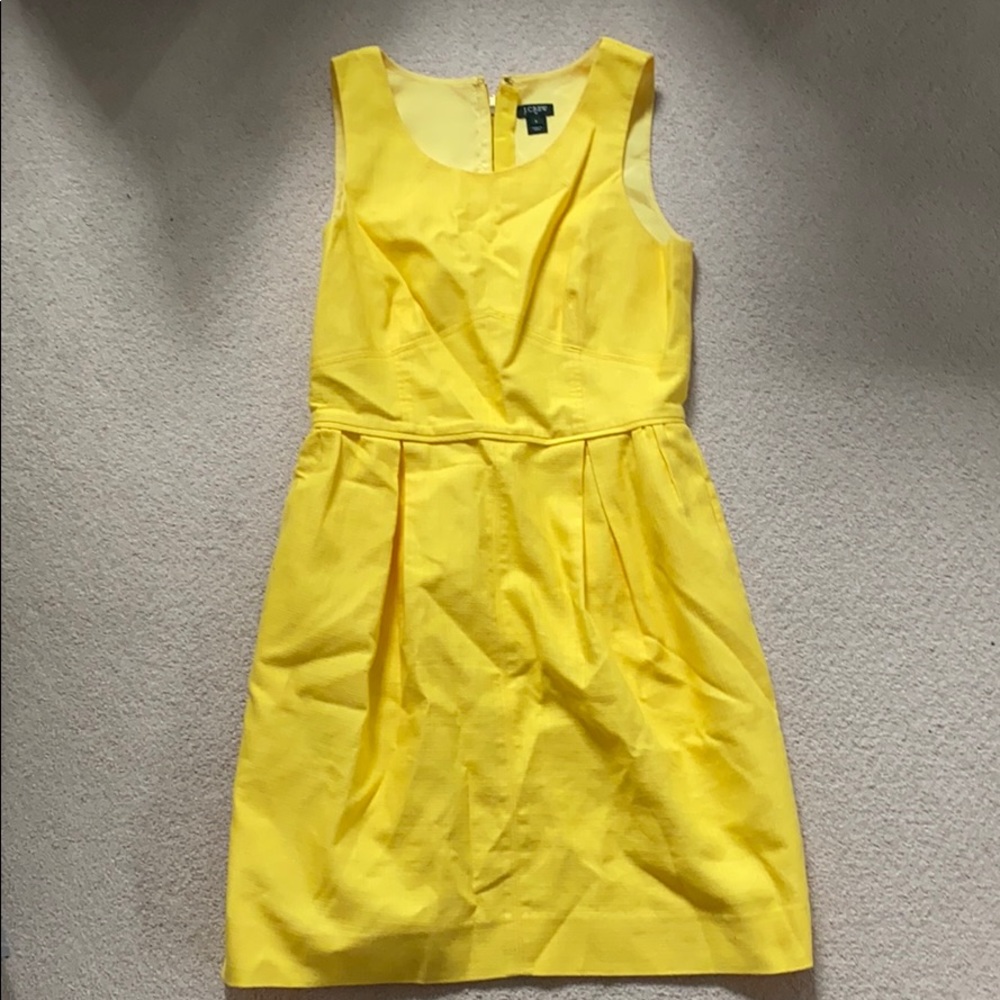 Yellow J.Crew Dress